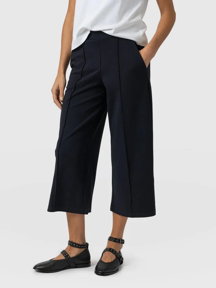 Saint And Sofia Shorts Women Keller Culotte 8211 Navy Navy