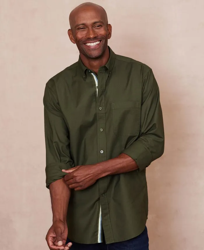Savile Row Company Khaki Classic Fit ButtonDown Oxford Casual Shirt Khaki Men Casual Shirts Savile Row Company Khaki Classic Fit ButtonDown Oxford Casual Shirt Khaki Men Casual Shirts