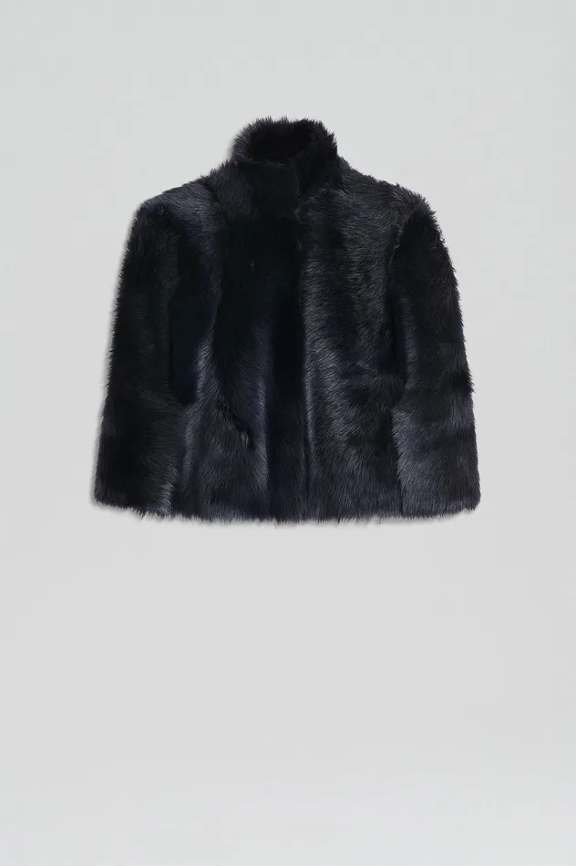 Scanlan Theodore TOSCANA CAPE NAVY Women Jackets Scanlan Theodore TOSCANA CAPE NAVY Women Jackets