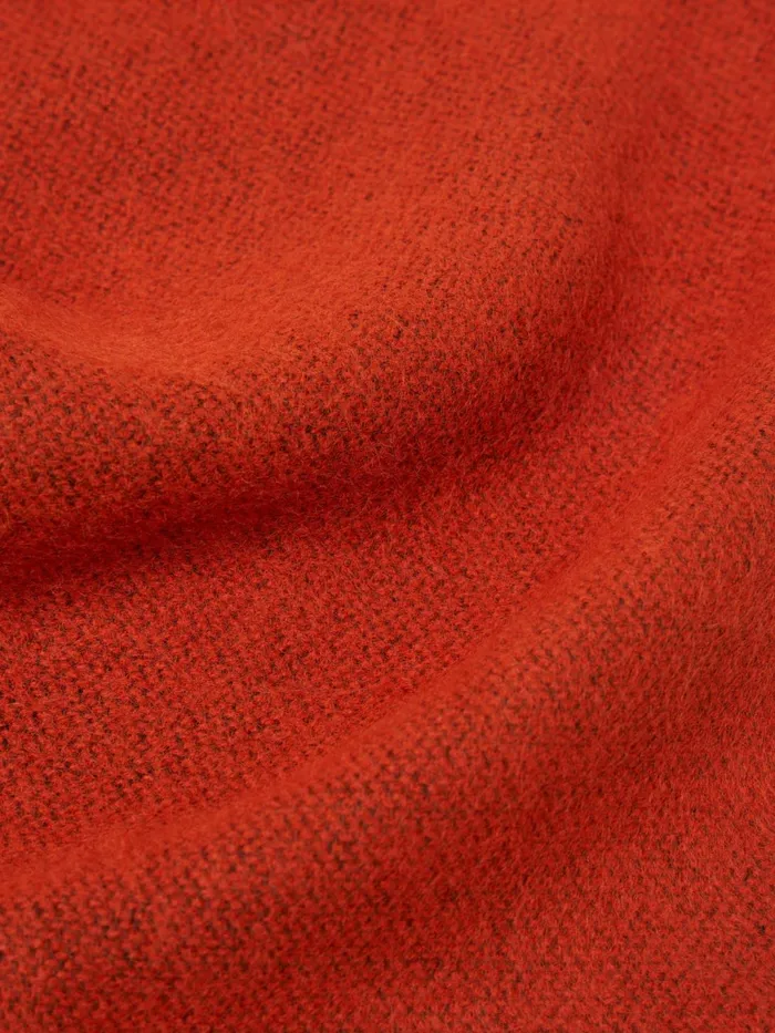 Scarf In Orange Double Sided Men Universal Works Scarves