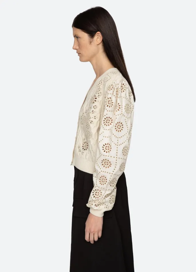 Sea New York Tops Lainey Cardigan Cream 8211 Women