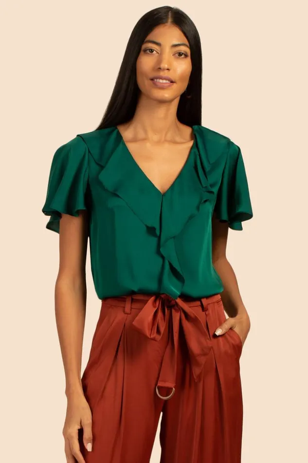 SHOP Trina Turk ALL TOPS LARISA TOP
