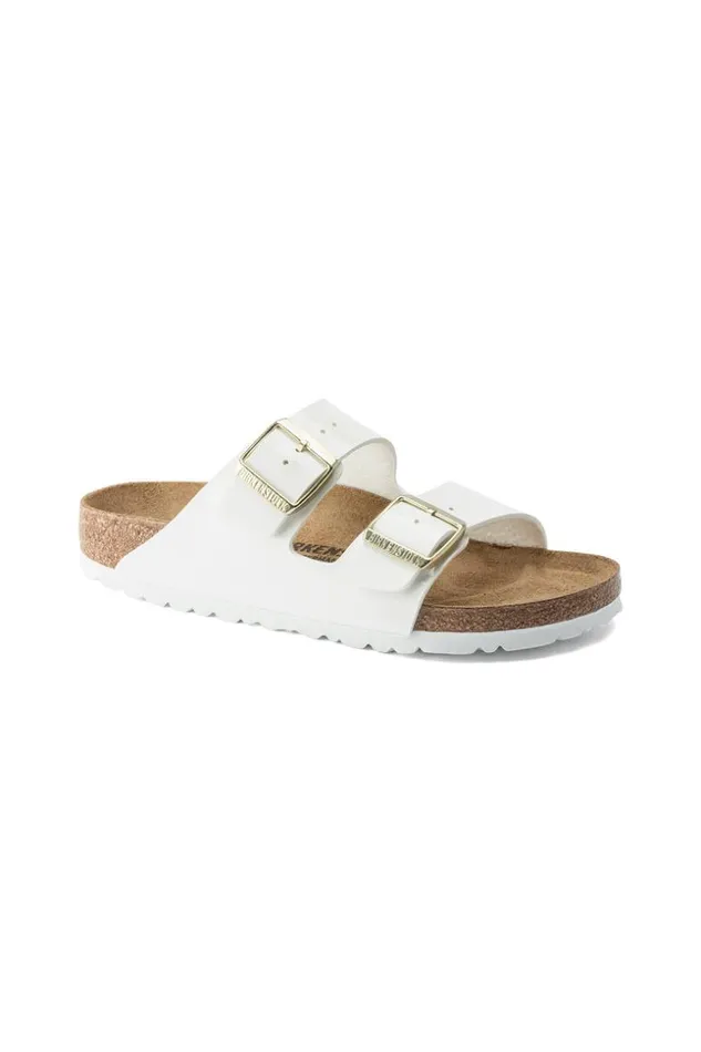 SHOP Trina Turk SHOES WOMEN039S ARIZONA BIRKOFLOR WHITE PATENT LEATHER SANDAL SHOP Trina Turk SHOES WOMEN039S ARIZONA BIRKOFLOR WHITE PATENT LEATHER SANDAL