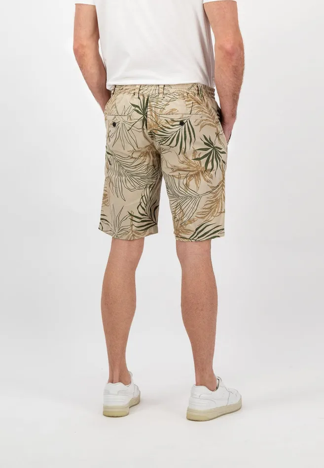 Shorts Men FYNCHHATTON Linen Mix Shorts Stone
