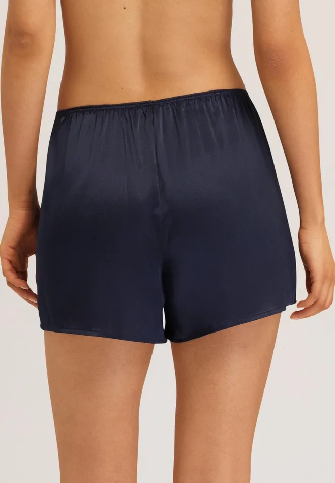 Silk Knickers Deep Navy Women HANRO Pajama Bottoms