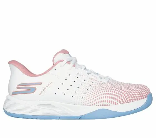 Slipins Relaxed Fit Viper Court Reload White Light Blue Women SKECHERS SlipOn Slipins Relaxed Fit Viper Court Reload White Light Blue Women SKECHERS SlipOn