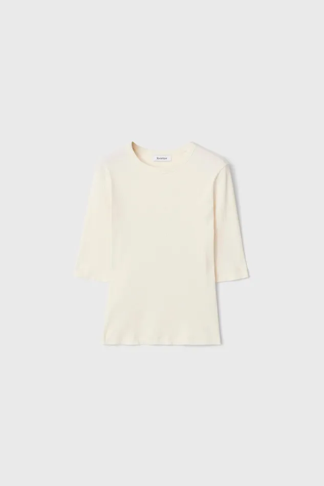 Sprint Cotton Tshirt White Women Rodebjer Tops