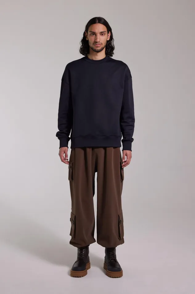 Stutterheim Kvala Matte Trousers Dark Brown Men Trousers