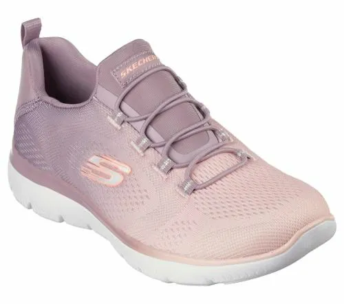 Summits 8211 Bright Charmer Light Mauve Women SKECHERS SlipOn