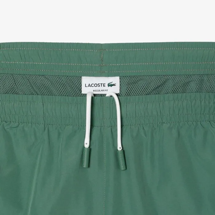 Sweatpants and Trousers Men Lacoste Men039s Regular Fit WaterRepellent Joggers Khaki Green Kx5