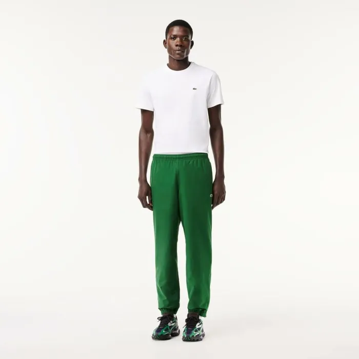 Sweatpants and Trousers Men Lacoste Men039s Waterproof Joggers Pine Green 132