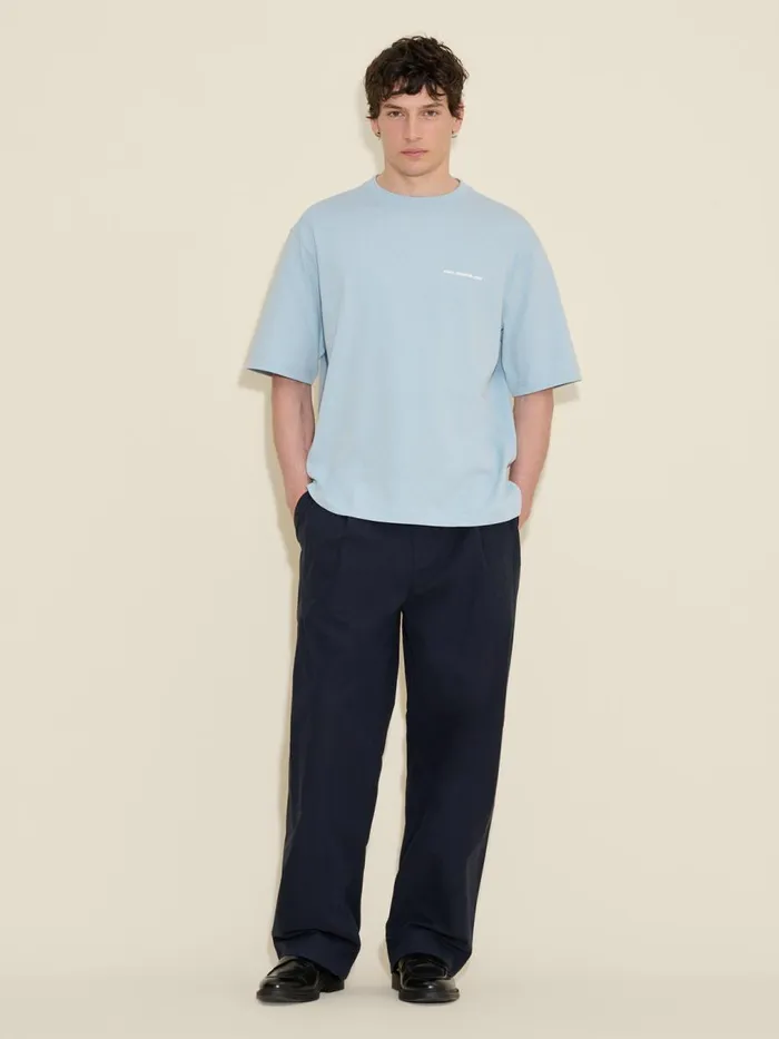 Tshirts and Sweats Men Holzweiler Ranger Flower Tee Lt Blue