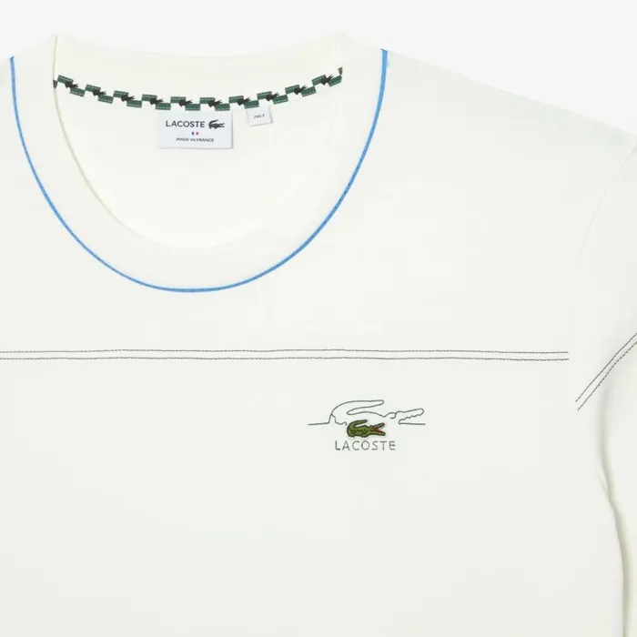 TShirts Men Lacoste Men039s Tall Fit Tshirt White 70v