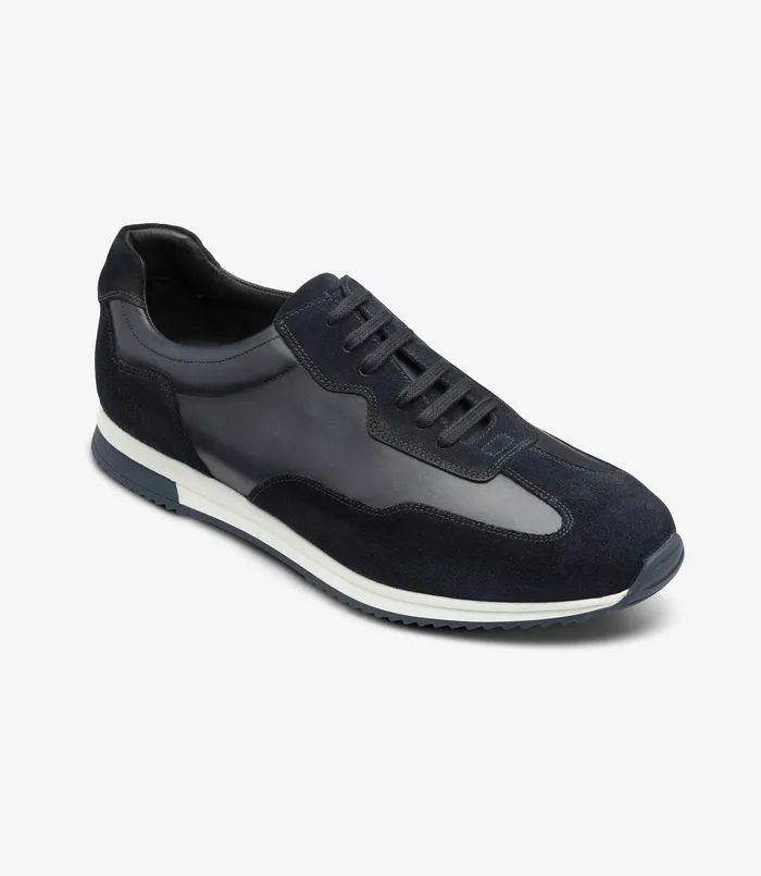 Trainers and Sneakers Linford Navy Loake Men
