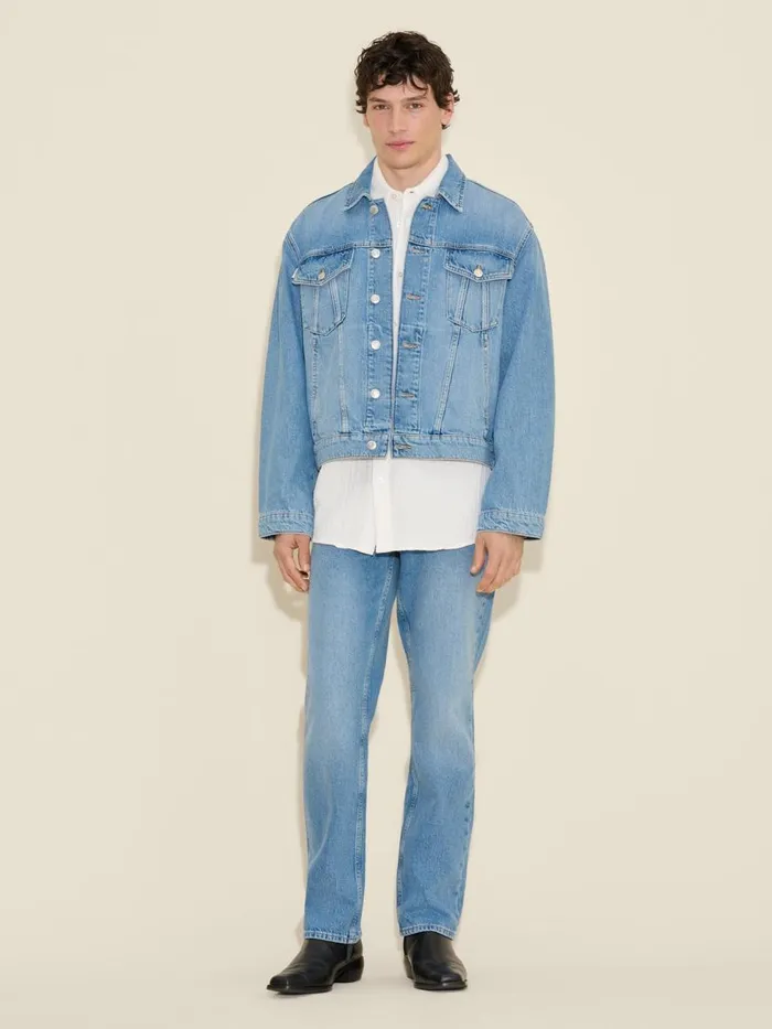 Trousers and Shorts Men Holzweiler M Regular Jeans Lt Blue