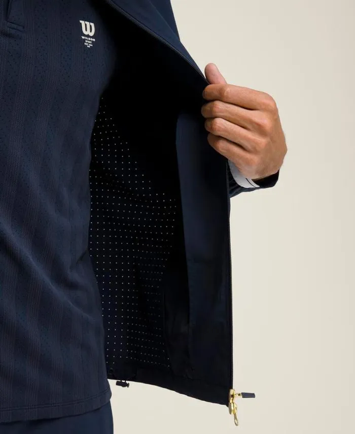Wilson Outerwear Men Aston WarmUp Jacket 8211 Classic Navy