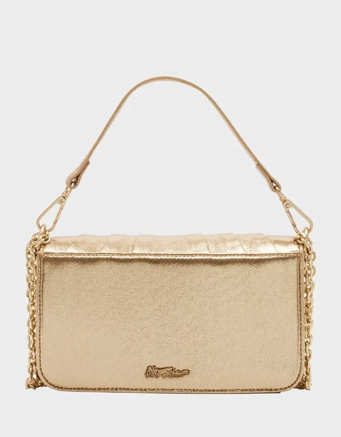 Women 3D BOW FLAP BAG GOLD Gold Betsey Johnson