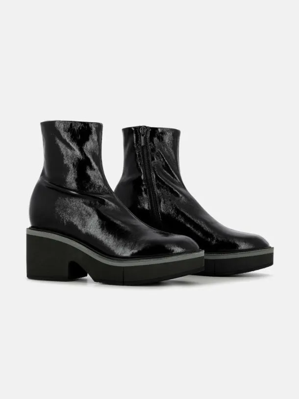 Women ALBANE Naplak Stretch Black Clergerie Ankle Boots
