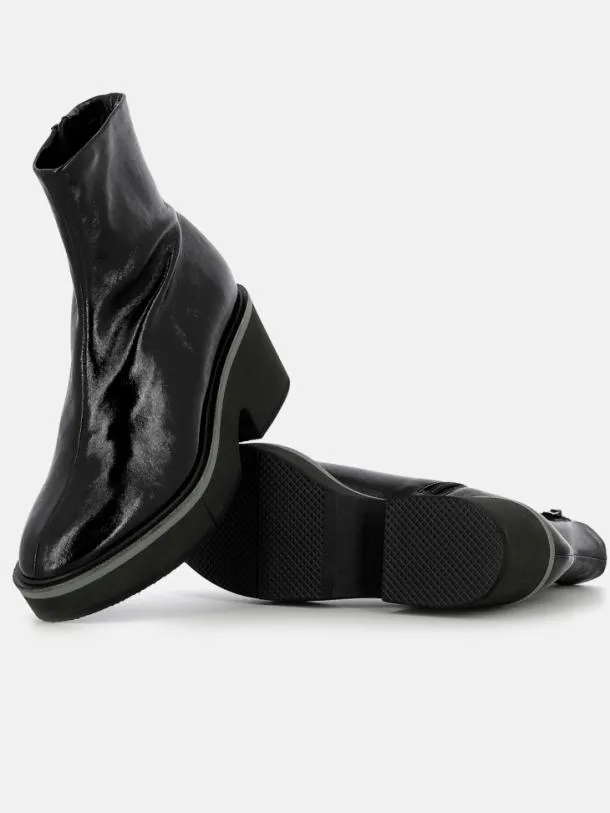 Women ALBANE Naplak Stretch Black Clergerie Ankle Boots