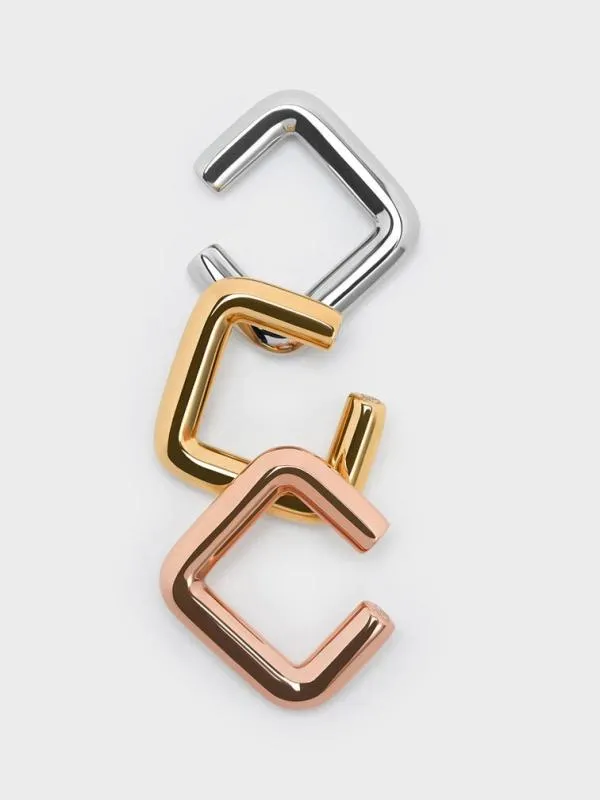 Women Angular Ring 8211 Silver CHARLES and KEITH Rings