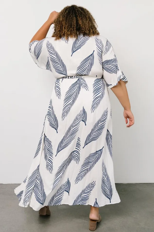 Women Bump Friendly Baltic Born Corinth Maxi Dress Navy Print Women Bump Friendly Baltic Born Corinth Maxi Dress Navy Print