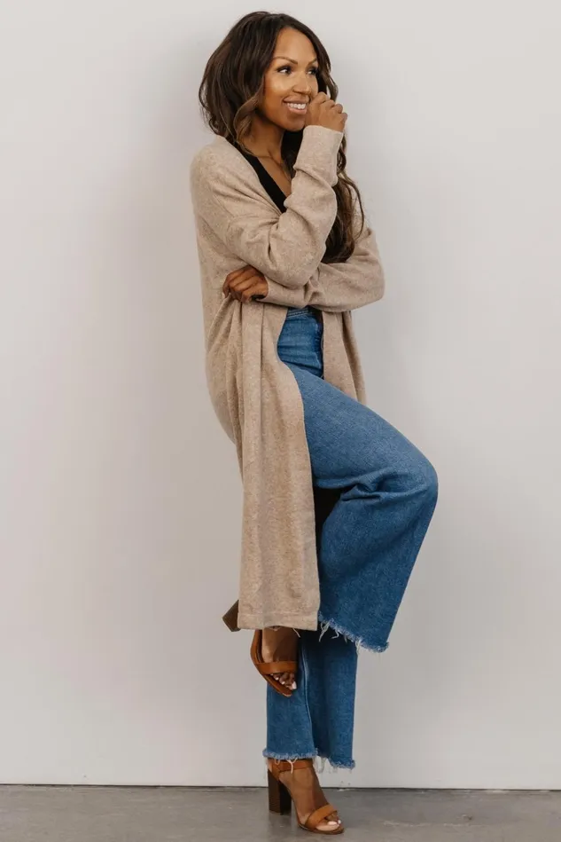 Women Cardigans Baltic Born Claire Cardigan Taupe Women Cardigans Baltic Born Claire Cardigan Taupe