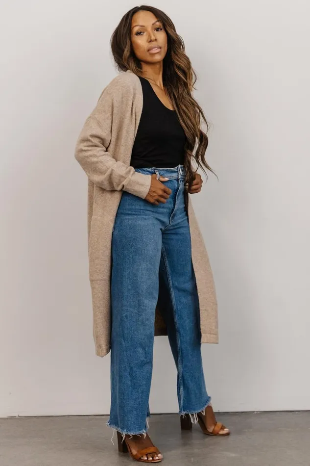 Women Cardigans Baltic Born Claire Cardigan Taupe Women Cardigans Baltic Born Claire Cardigan Taupe