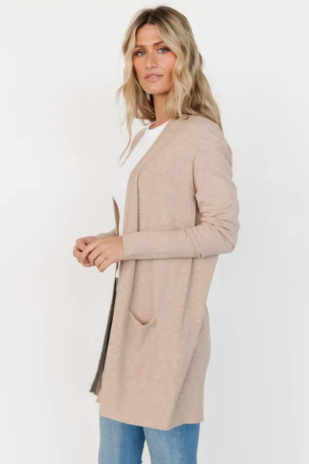 Women Cardigans Baltic Born Edison Cardigan Oatmeal
