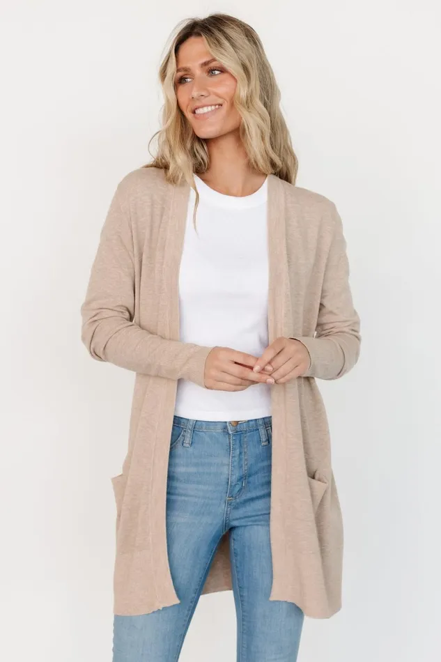 Women Cardigans Baltic Born Edison Cardigan Oatmeal