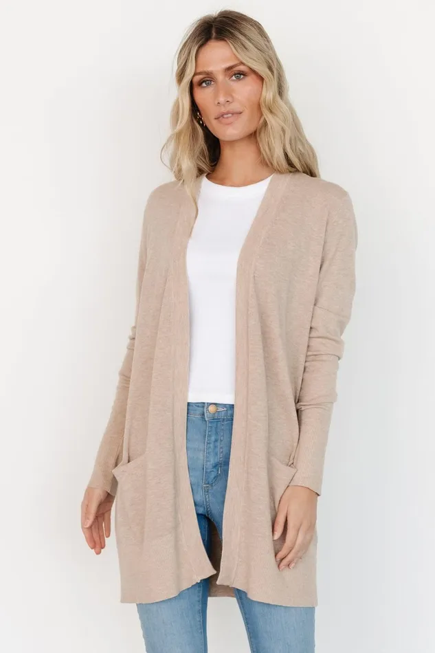 Women Cardigans Baltic Born Edison Cardigan Oatmeal