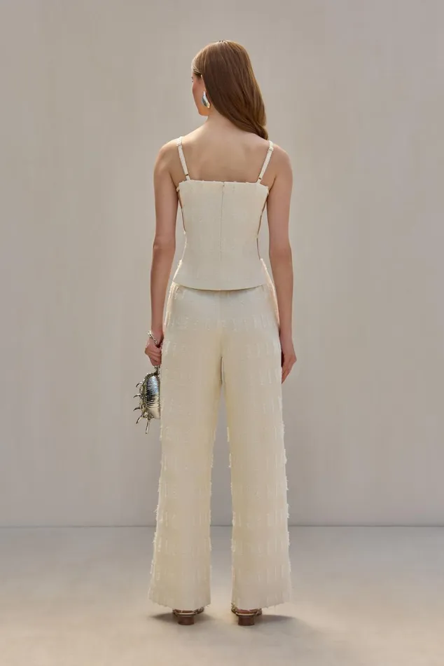 Women Cult Gaia Bottoms KAI PANT 8211 OFF WHITE MULTI Women Cult Gaia Bottoms KAI PANT 8211 OFF WHITE MULTI
