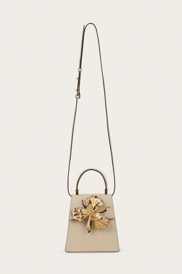 Women Cult Gaia Mini Bags EMILIA MINI TOP HANDLE 8211 ALABASTER