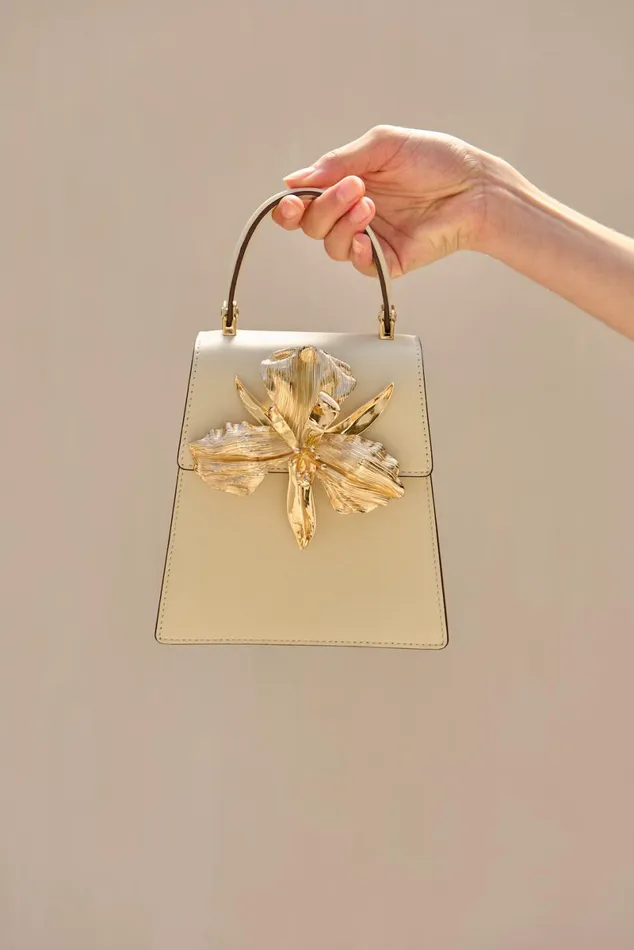 Women Cult Gaia Mini Bags EMILIA MINI TOP HANDLE 8211 ALABASTER
