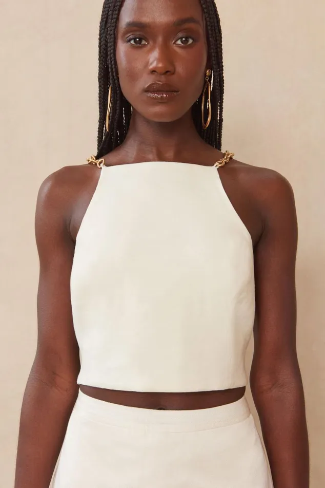 Women Cult Gaia Tops JOEY TOP 8211 OFF WHITE