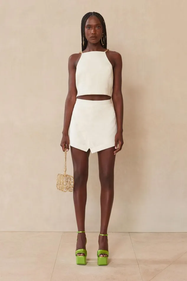 Women Cult Gaia Tops JOEY TOP 8211 OFF WHITE