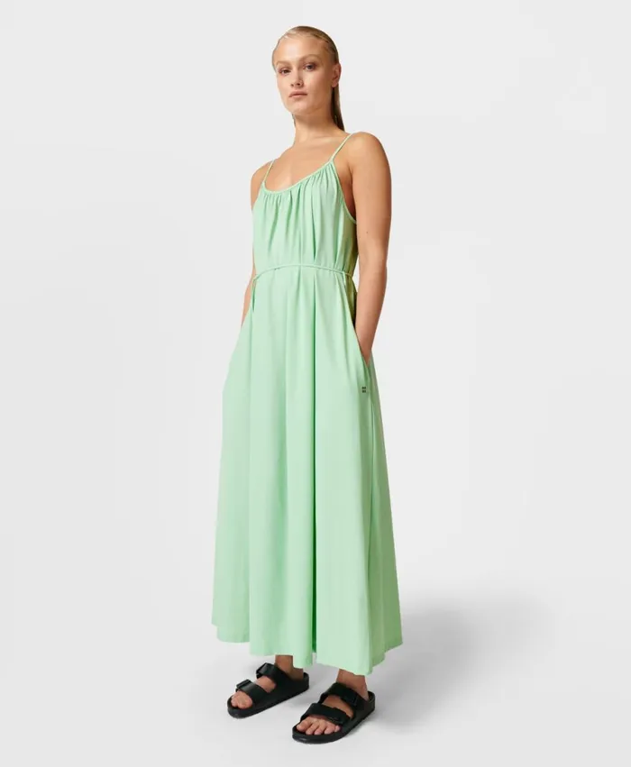 Women Explorer Strappy Summer Dress Poolside Green Sweaty Betty Dresses and Jumpsuits