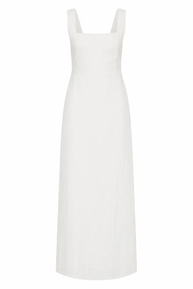 Women Faithfull The Brand Midi Dresses Lais Midi Dress White