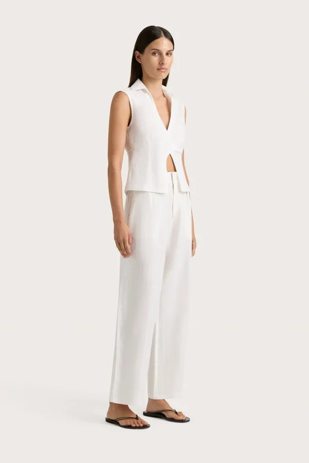 Women Faithfull The Brand Tops Antibes Shirt White