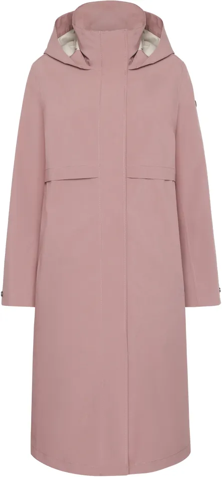 Women Isolde Parka Long Faded Wine Didriksons Spring Jackets