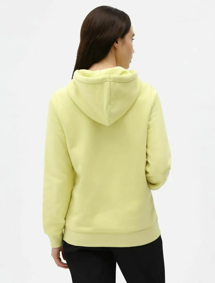 Women Jumpers and Sweatshirts Dickies Icon Logo Hoodie Mellow Green