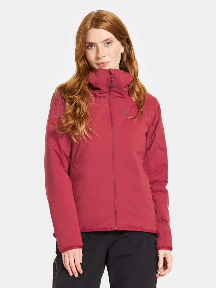 Women Karix Jacket Royal Red Didriksons Autumn Jackets