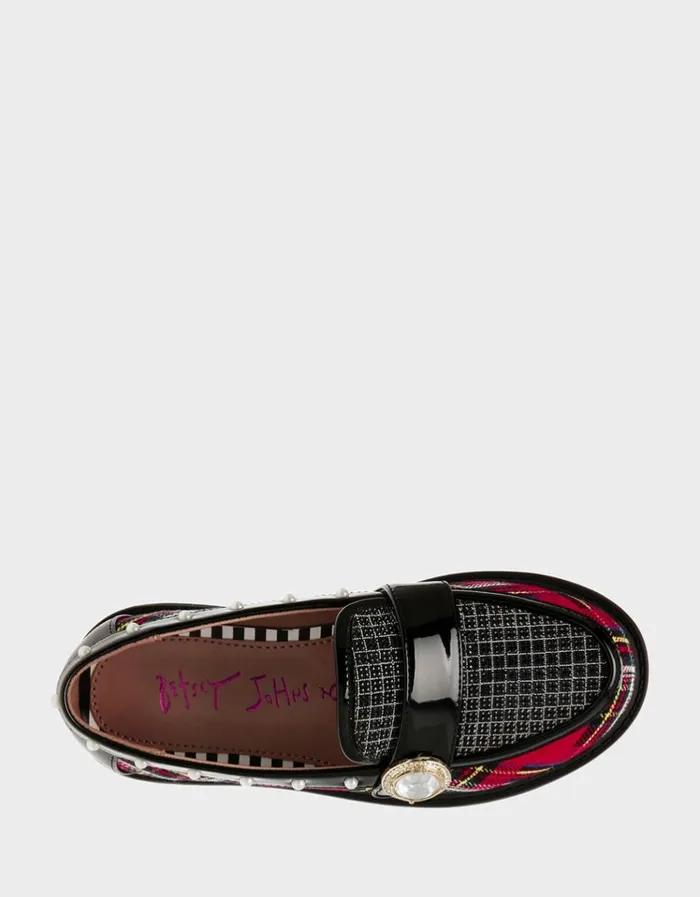 Women KIDS039 MARIM RED MULTI Betsey Johnson