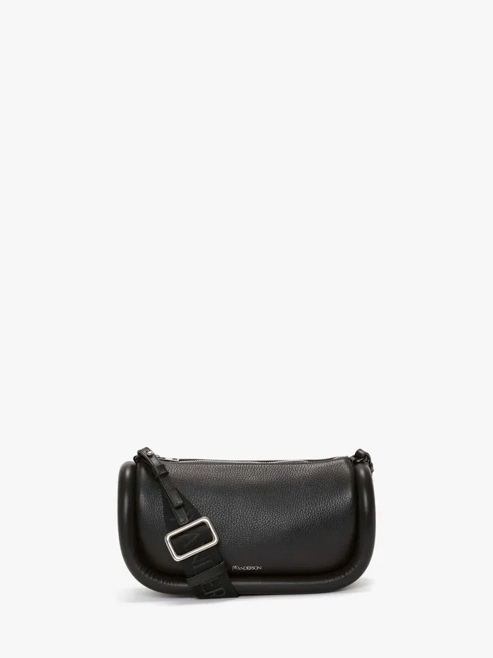 WomenMen Crossbody Bags JW Anderson BUMPER15 8211 LEATHER CROSSBODY BAG WITH ADDITIONAL WEBBING STRAP Black WomenMen Crossbody Bags JW Anderson BUMPER15 8211 LEATHER CROSSBODY BAG WITH ADDITIONAL WEBBING STRAP Black