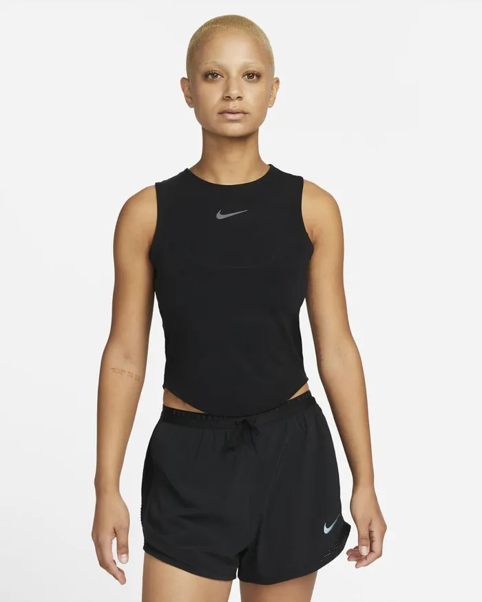Women Nike All Clothing DriFIT Run Division Black