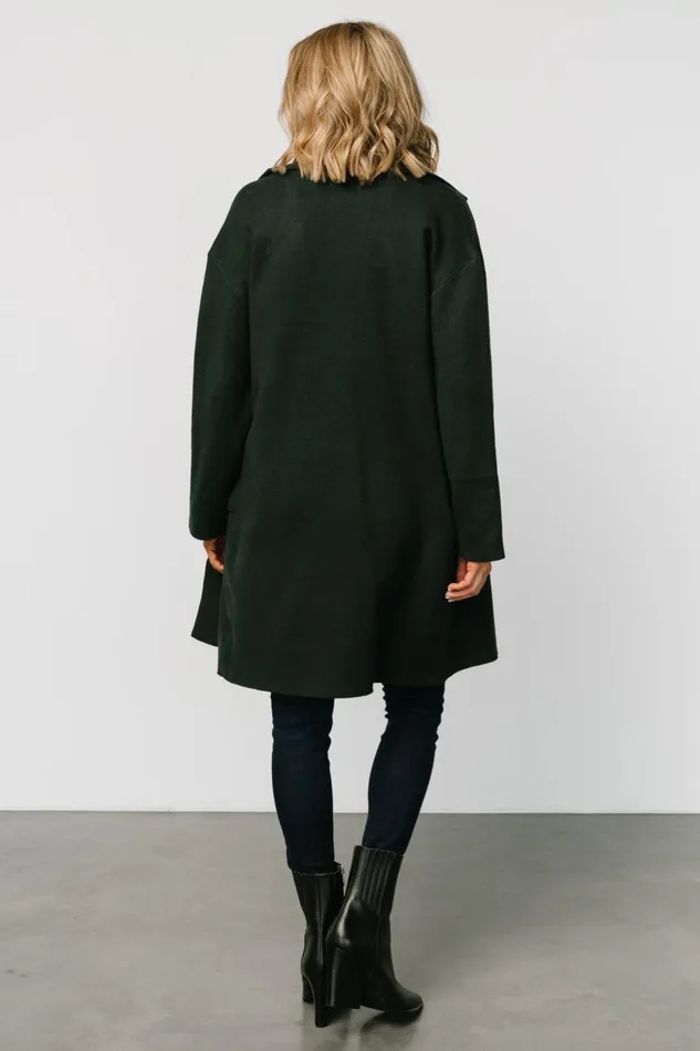 Women Outerwear Baltic Born Roland Long Jacket Dark Green Women Outerwear Baltic Born Roland Long Jacket Dark Green