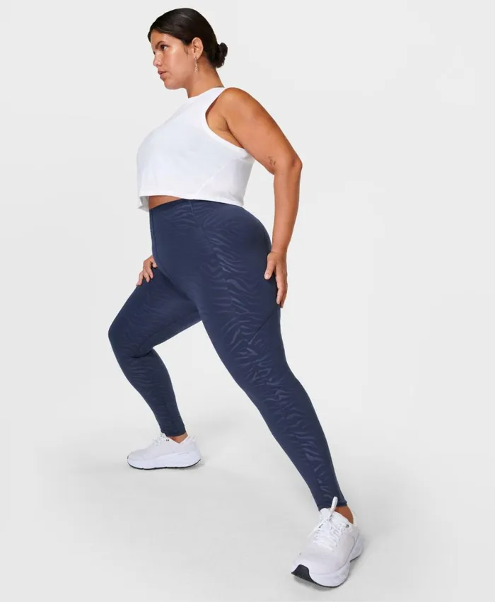 Women Power Ultrasculpt HighWaisted Embossed Gym Leggings Blue Tiger Emboss Print Sweaty Betty HighWaisted Women Power Ultrasculpt HighWaisted Embossed Gym Leggings Blue Tiger Emboss Print Sweaty Betty HighWaisted
