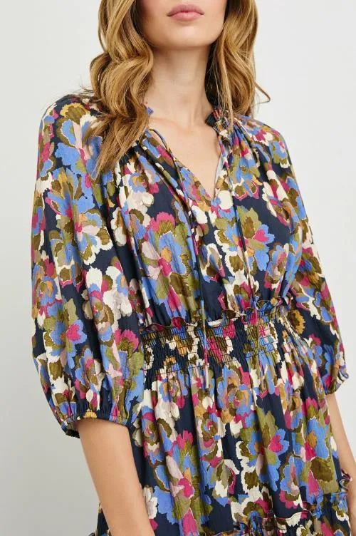 Women Rails Dresses and Rompers Caterine Dress Navy Wildflower Women Rails Dresses and Rompers Caterine Dress Navy Wildflower
