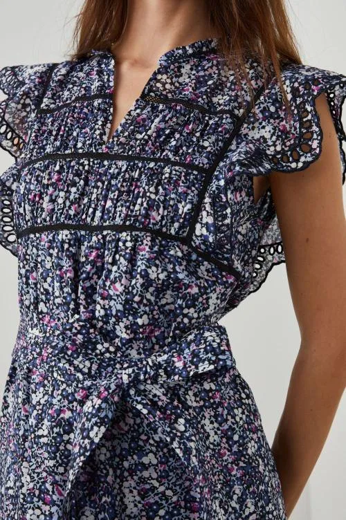 Women Rails Dresses and Rompers Sofie Dress Midnight Hyacinth Women Rails Dresses and Rompers Sofie Dress Midnight Hyacinth