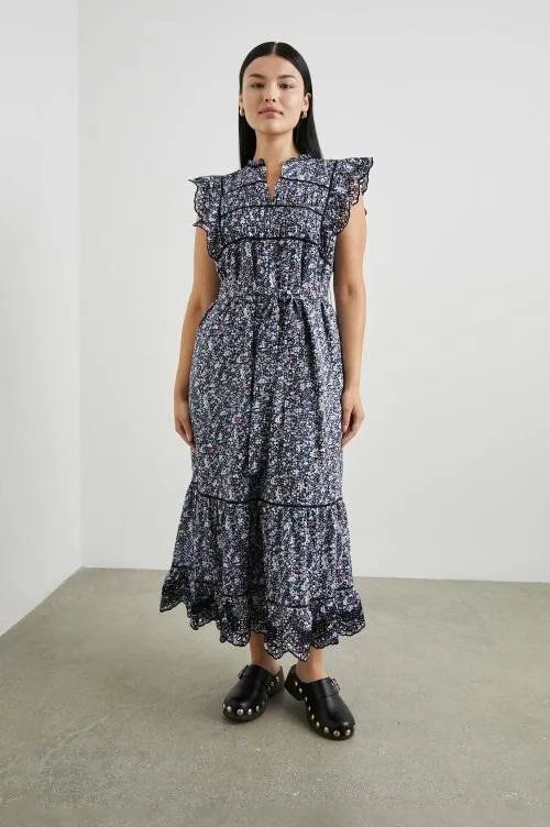 Women Rails Dresses and Rompers Sofie Dress Midnight Hyacinth Women Rails Dresses and Rompers Sofie Dress Midnight Hyacinth