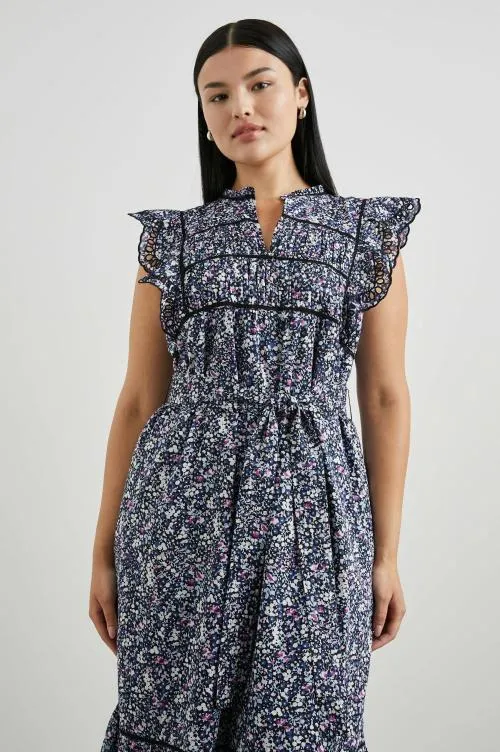Women Rails Dresses and Rompers Sofie Dress Midnight Hyacinth Women Rails Dresses and Rompers Sofie Dress Midnight Hyacinth